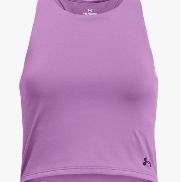 Under Armour Other - Under Armour Girls Motion Crop Tank Top, Provence Purple